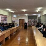 Протоиерей Виталий Филатов встретился с учащимися Георгиевского колледжа