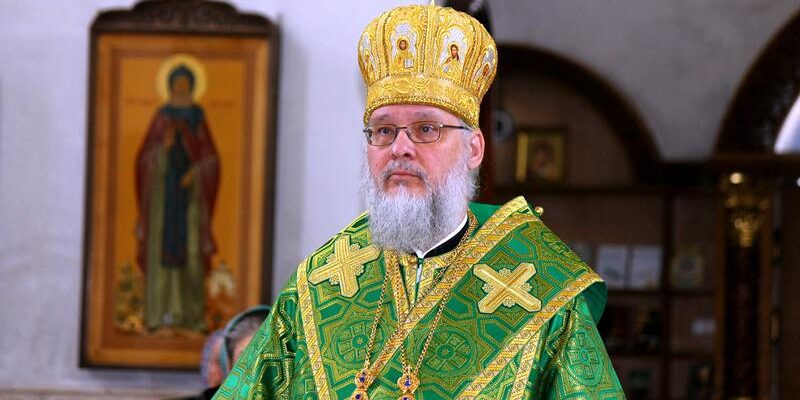 Епископ Николай возглавил Божественную Литургию в Георгиевском соборе