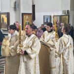 Архиерейская Литургия в Георгиевском соборе Архиерейская Литургия в Георгиевском соборе