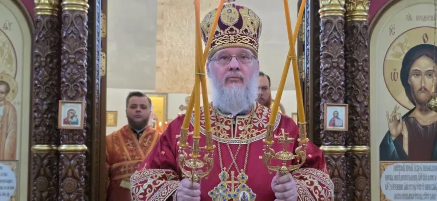 Архиерейская литургия в Георгиевском соборе