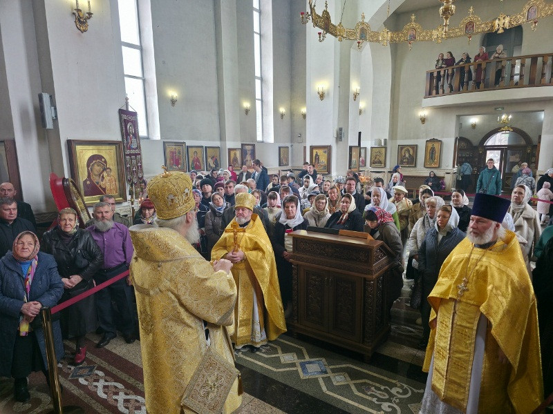 Архиерейское Богослужение в день памяти святителя Григория Чудотворца 2 Архиерейское Богослужение в день памяти святителя Григория Чудотворца 2