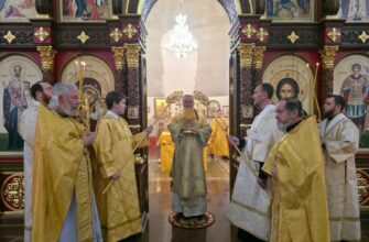 Архиерейское Богослужение в день памяти святителя Григория Чудотворца