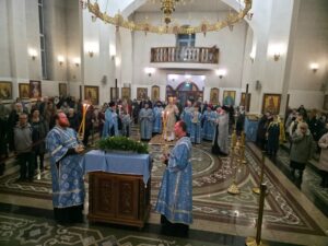 Епископ Николай совершил Всенощное бдение накануне праздника Введения во храм Пресвятой Богородицы2 Епископ Николай совершил Всенощное бдение накануне праздника Введения во храм Пресвятой Богородицы2