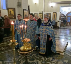 Епископ Николай совершил Всенощное бдение накануне праздника Введения во храм Пресвятой Богородицы4 Епископ Николай совершил Всенощное бдение накануне праздника Введения во храм Пресвятой Богородицы4