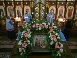 Епископ Николай совершил Всенощное бдение накануне праздника Введения во храм Пресвятой Богородицы7 Епископ Николай совершил Всенощное бдение накануне праздника Введения во храм Пресвятой Богородицы7