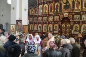 Сёстры из села Прасковея посетили собор св. вмч. Георгия Победоносца.2