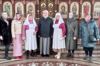 Сёстры милосердия посетили собор св. вмч. Георгия Победоносца