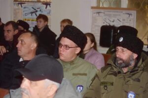 Священник посетил отчетный казачий круг03