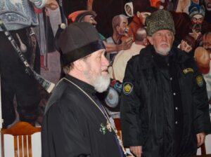 Священник посетил отчетный казачий круг04