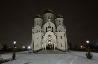 Епископ Николай возглавил Божественную литургию в Георгиевском соборе