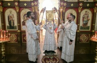 Владыка Николай возглавил всенощное бдение в Георгиевском соборе Владыка Николай возглавил всенощное бдение в Георгиевском соборе