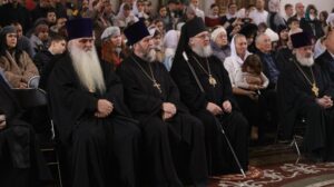 В Георгиевском соборе города Георгиевска по благословению епископа Георгиевского и Прасковейского Николая состоялся хоровой фестиваль Рождественская звезда-202603