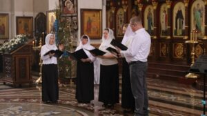 В Георгиевском соборе города Георгиевска по благословению епископа Георгиевского и Прасковейского Николая состоялся хоровой фестиваль Рождественская звезда-202605