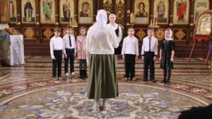 В Георгиевском соборе города Георгиевска по благословению епископа Георгиевского и Прасковейского Николая состоялся хоровой фестиваль Рождественская звезда-202608