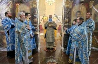 В праздник Сретения Господня епископ Николай совершил Божественную литургию В праздник Сретения Господня епископ Николай совершил Божественную литургию