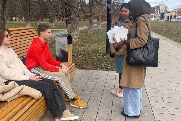 Уличная миссия прошла в Георгиевске