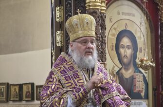 Епископ Николай возглавил Божественную литургию и совершил чин умовения ног Епископ Николай возглавил Божественную литургию и совершил чин умовения ног