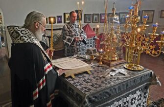 Епископ Николай возглавил утреню Великого понедельника Епископ Николай возглавил утреню Великого понедельника