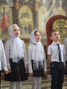 В Георгиевском соборе прошёл епархиальный хоровой фестиваль «Пасхальная радость — 2026»