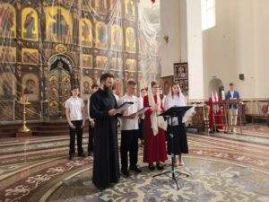 В Георгиевском соборе прошёл епархиальный хоровой фестиваль «Пасхальная радость — 2026»