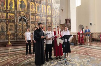 В Георгиевском соборе прошёл епархиальный хоровой фестиваль «Пасхальная радость — 2026»