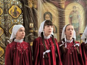 В Георгиевском соборе прошёл епархиальный хоровой фестиваль «Пасхальная радость — 2026»