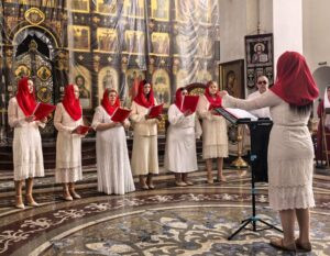 В Георгиевском соборе прошёл епархиальный хоровой фестиваль «Пасхальная радость — 2026»