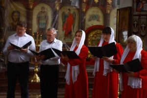 В Георгиевском соборе прошёл епархиальный хоровой фестиваль «Пасхальная радость — 2026»
