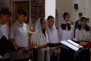 В Георгиевском соборе прошёл епархиальный хоровой фестиваль «Пасхальная радость — 2026»