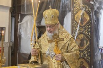 Владыка Николай возглавил Божественную Литургию в соборе