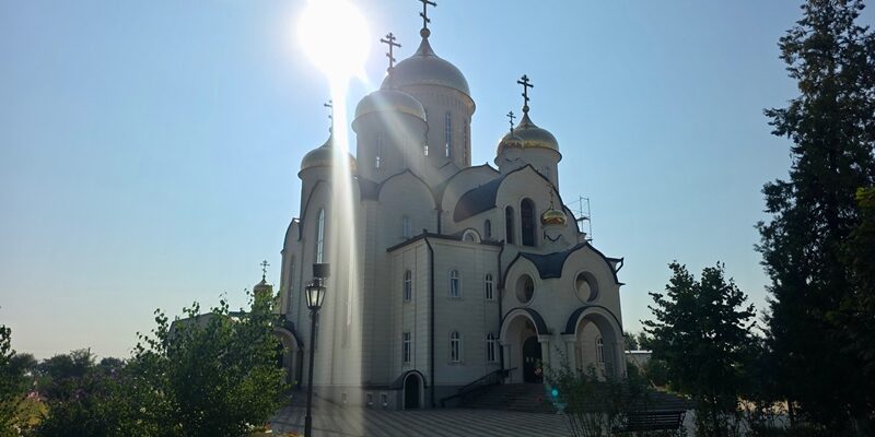 Архиерейское богослужение в Георгиевском соборе Архиерейское богослужение в Георгиевском соборе