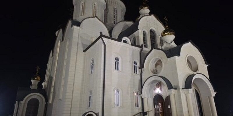 Архипастырь возглавил всенощное бдение в Георгиевском соборе Архипастырь возглавил всенощное бдение в Георгиевском соборе